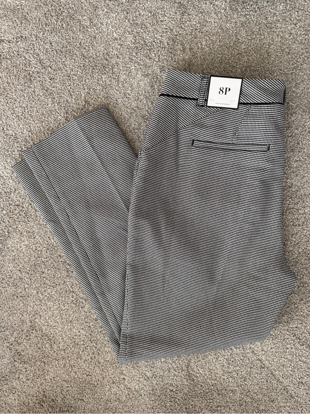 WHBM Slim Ankle Pant - Size 8P